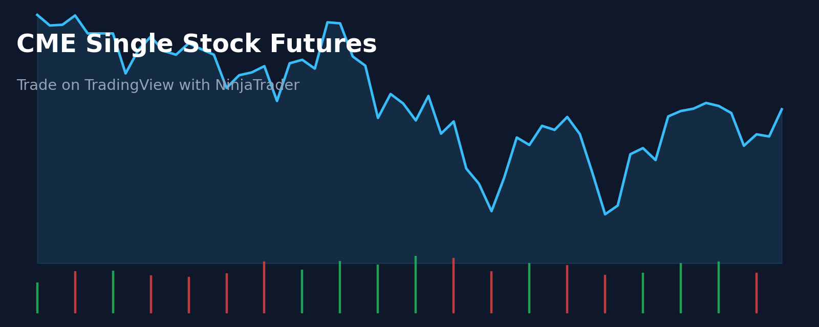 Trade CME Single Stock Futures on Next Trends Trading with NinjaTrader