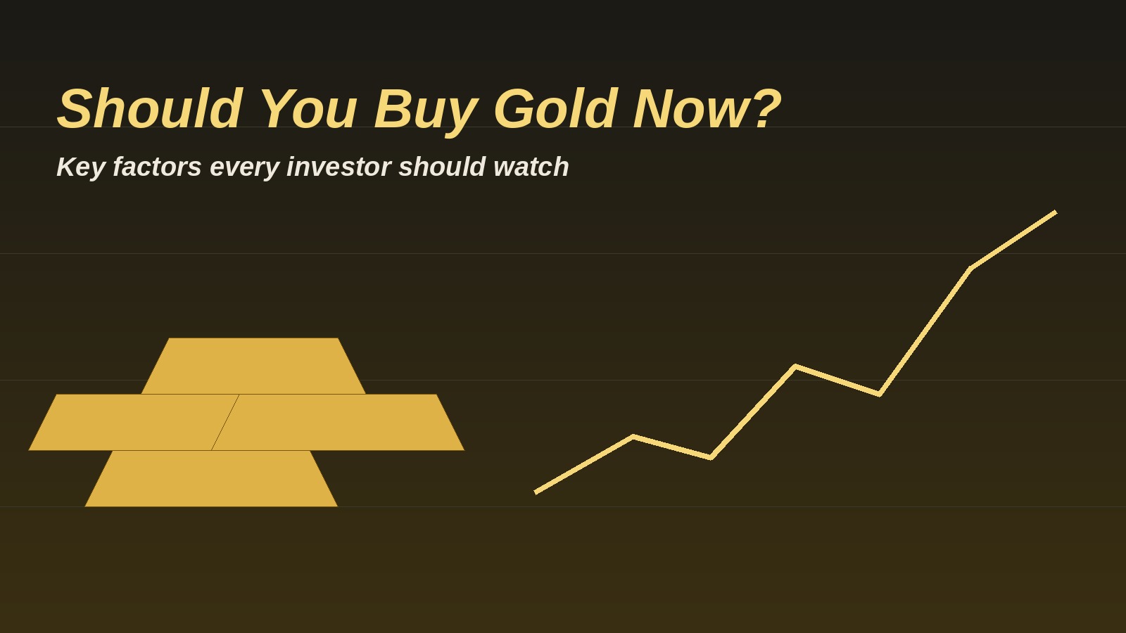 Should You Buy Gold Now? 7 Key Factors to Watch