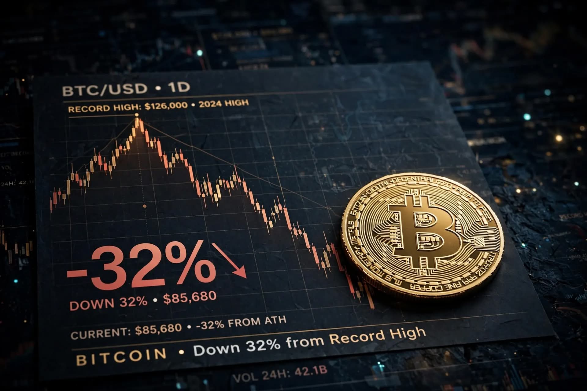 Why Bitcoin is Down 'Just' 32% a Year After Its $126,000 Record High